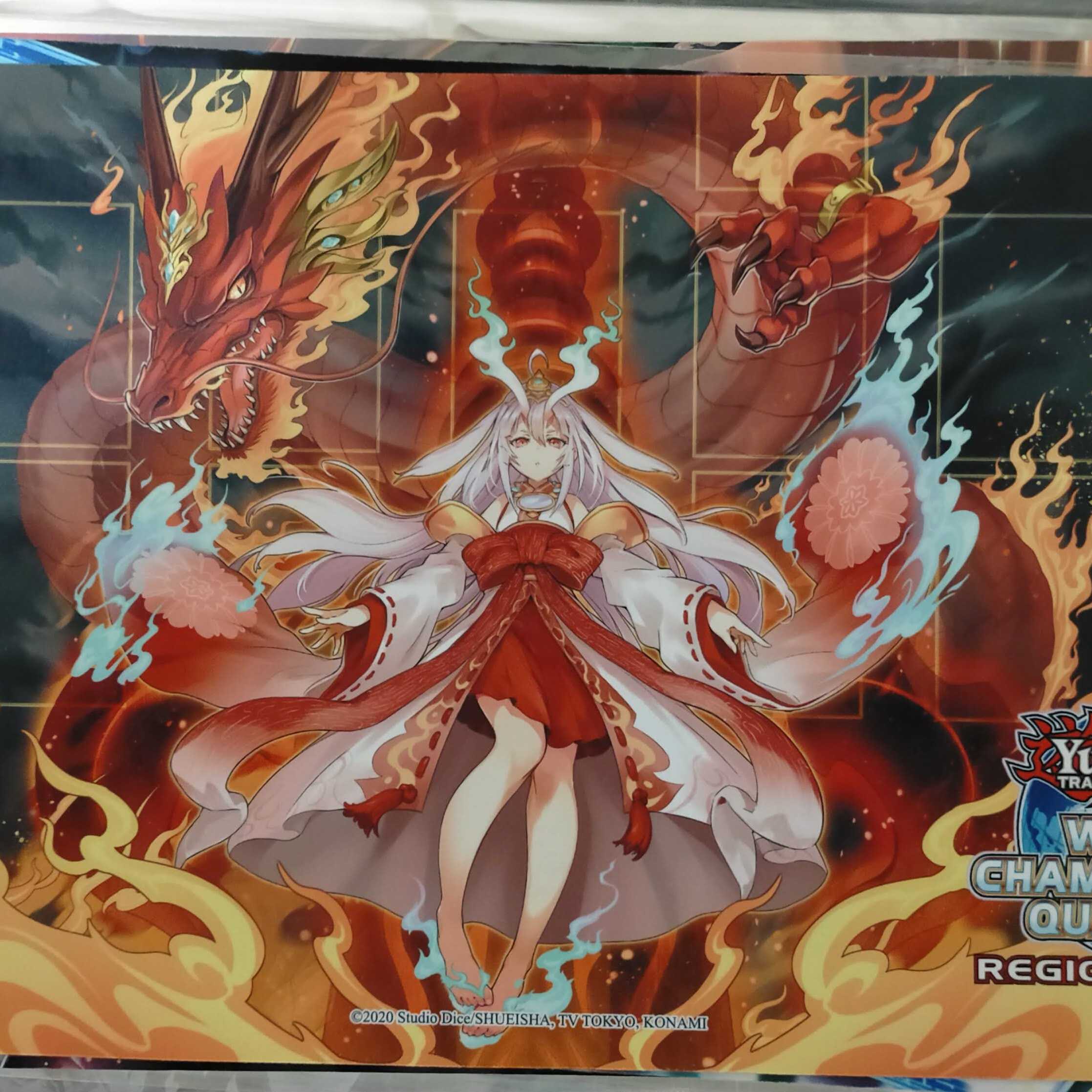 Yu-Gi-Oh! Official REGIONAL 2023 Kutsura Tendo Playmat English Outside Umi