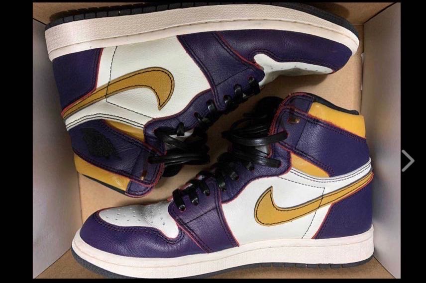 AIR JORDAN 1 RETRO HIGH "LA TO CHICAGO" 25cm 25cm