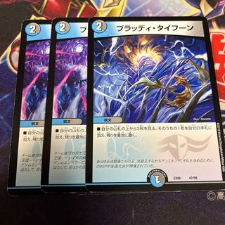 ブラッディ・タイフーン 3枚