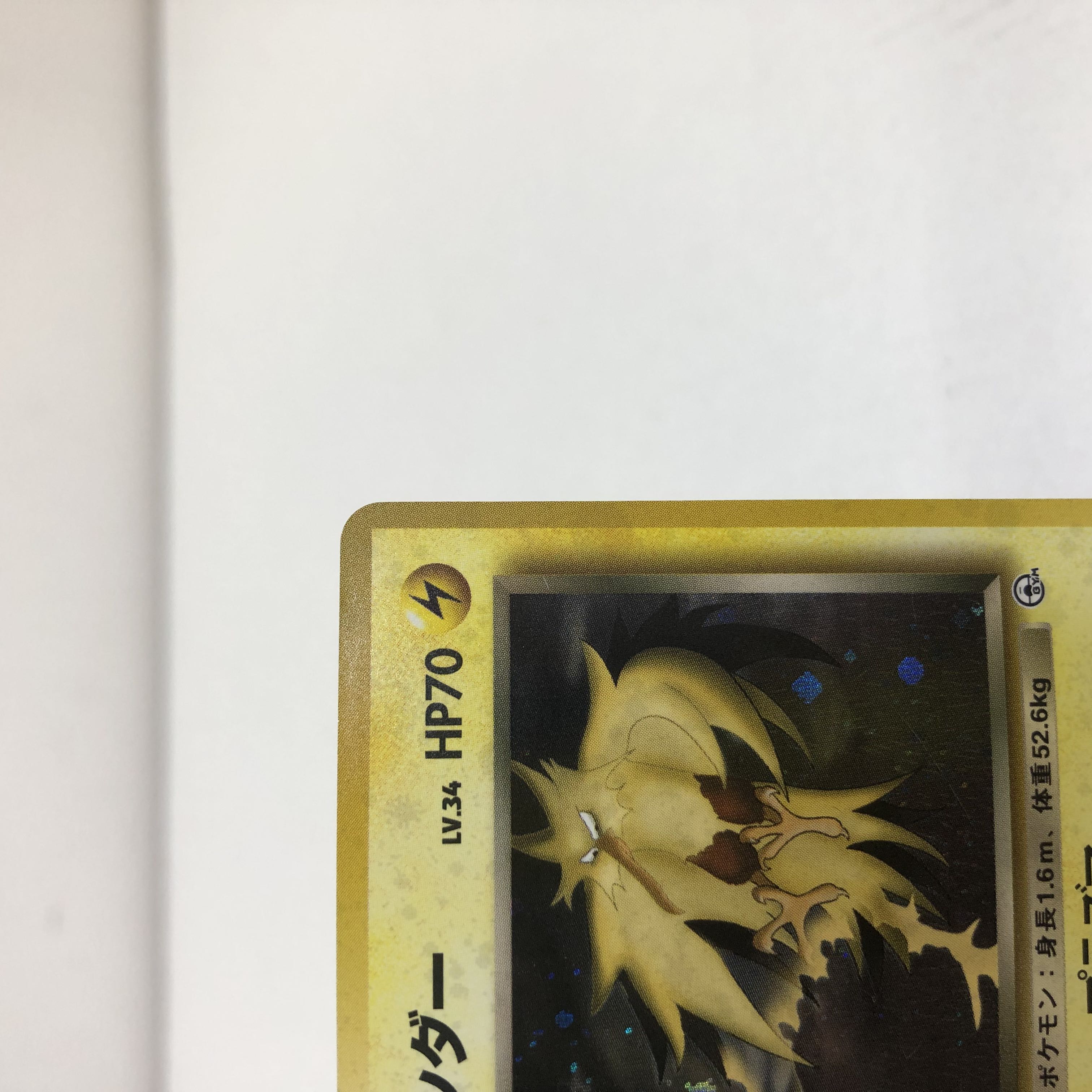 ポケカ 旧裏 R団のサンダー サンダー Lv.44