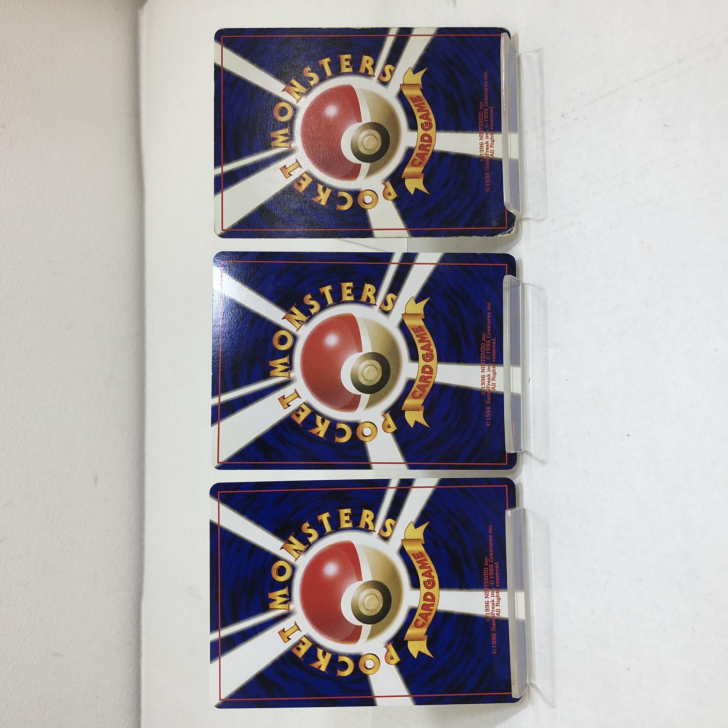 Pokéka Old Back Poliwrath Hitmonchan Machamp