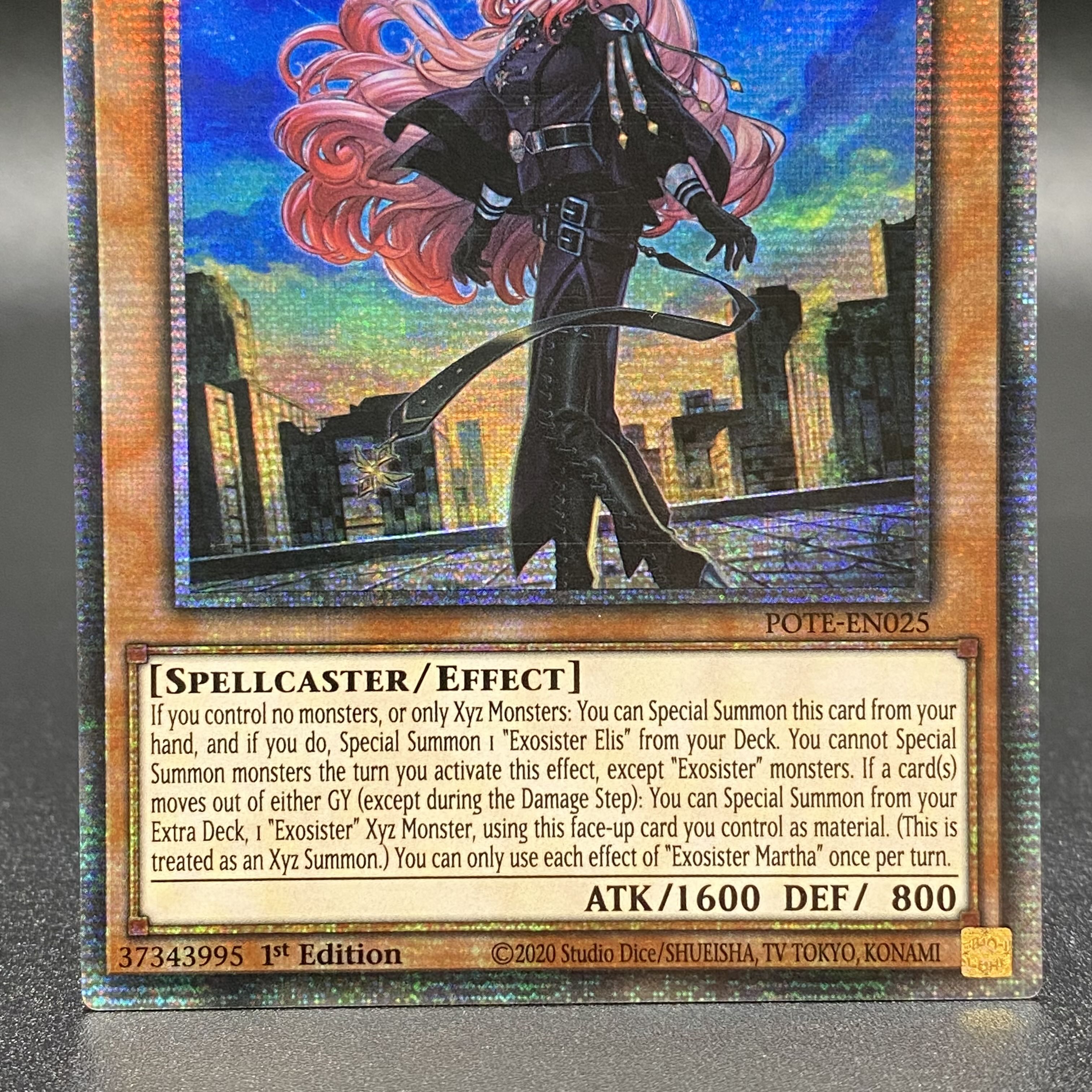 EXOSISTER MARTHA / EXOSISTER MARFA POTE-EN025 1st Starlight Rare