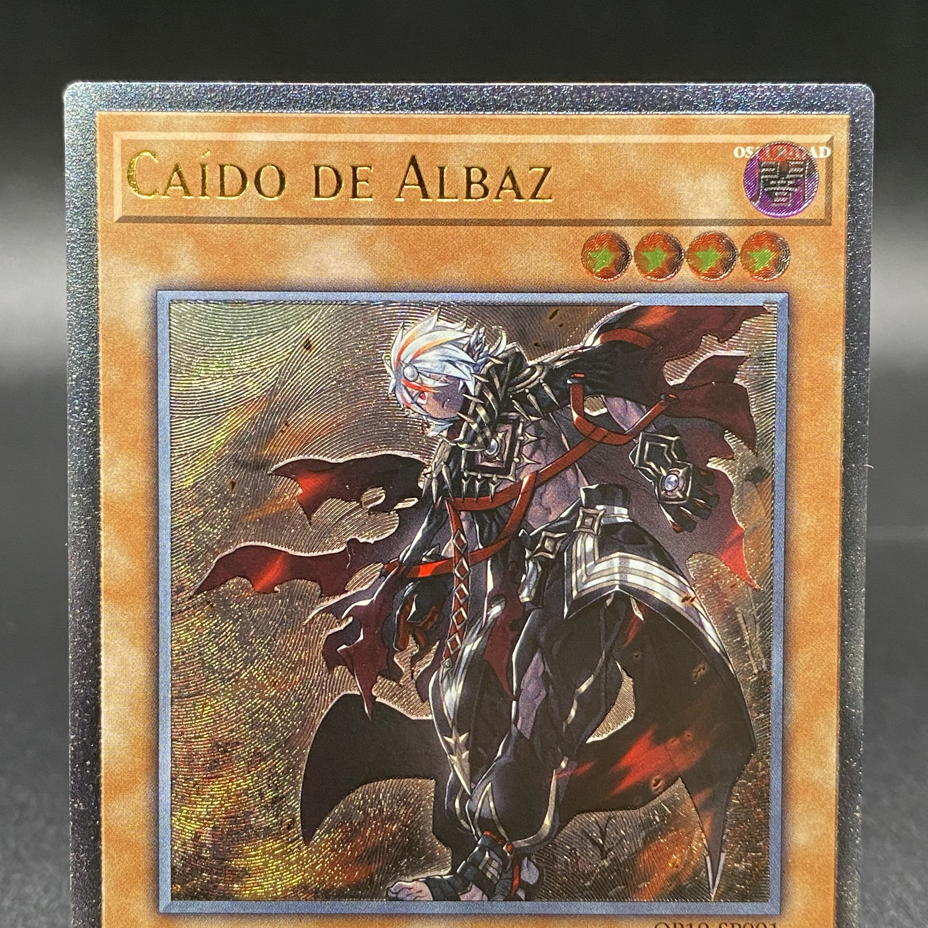 CAIDO DE ALBAZ /Fallen of Albaz OP19-SP001 Ultimate Rare Relief Spanish Edition