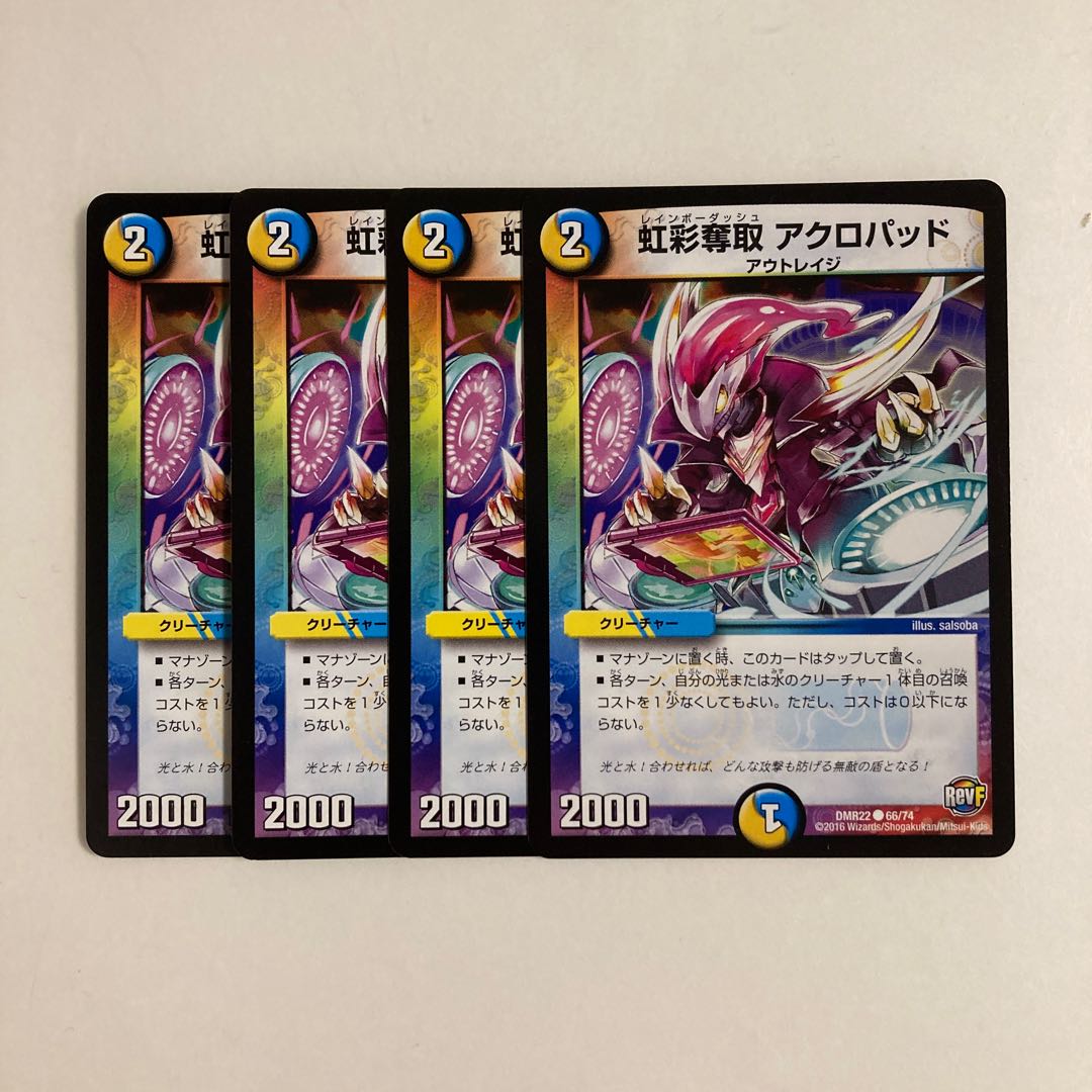 A62 Iridescent Desertion Acropad, set of 4, DUEMA TREATLE