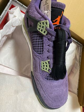 Nike WMNS Air Jordan 4 "Canyon Purple" ナイキ ウィメンズ エアジョーダン4 "キャニオン パープル"  27.5cm