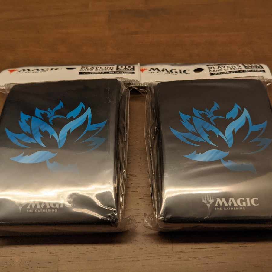 Unopened] Black Lotus Sleeve Blue x 2