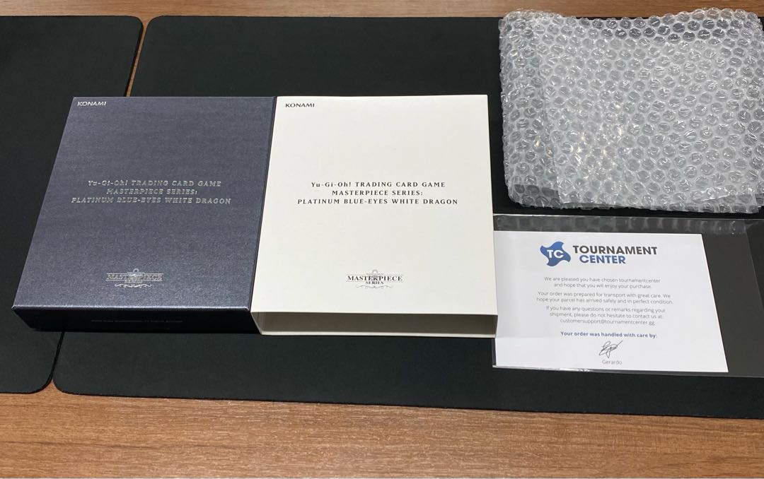 青眼の白龍/BLUE-EYES WHITE DRAGON 純銀 英語版 No.0027EU 証明書付 箱・段ボール付