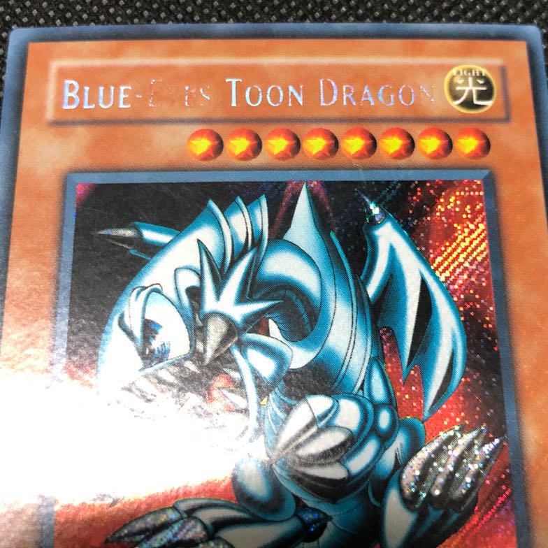 Blue-Eyes Toon Dragon Secret Rare 1st Old Asia [37-0829-02M].