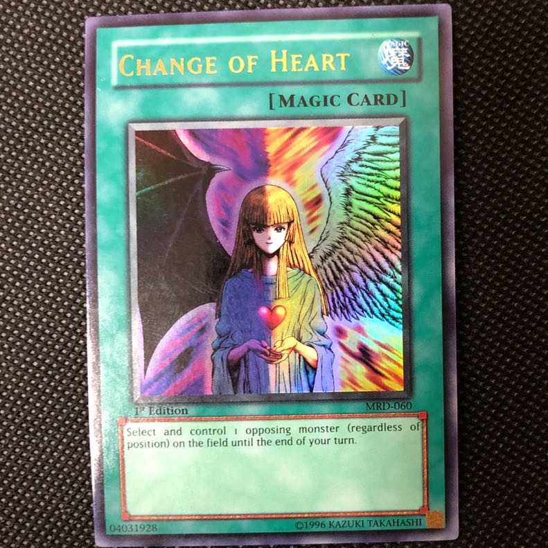 Change of Heart Ultra Rare 1st Old Asia [37-0829-03M].