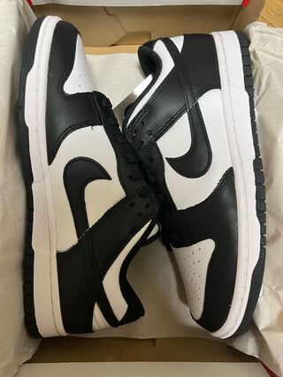 ナイキ ダンク ロー レトロ ホワイト/ブラックホワイト DD1391-100 26.5cm