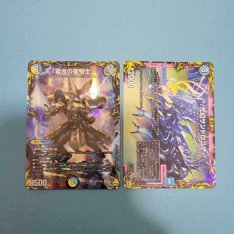 Holy Knight of Lightning" (20th Silver Treasure) SR TR8/TR10 with extras