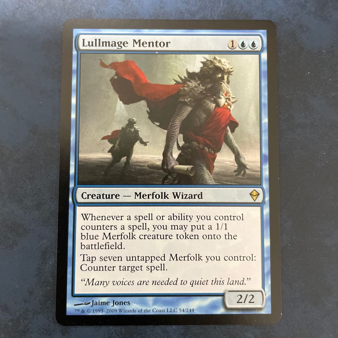 Lullmage Mentor Rare 54/249 English