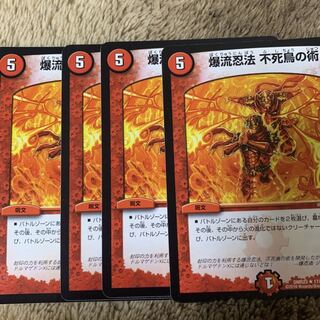 爆流忍法 不死鳥の術 4枚