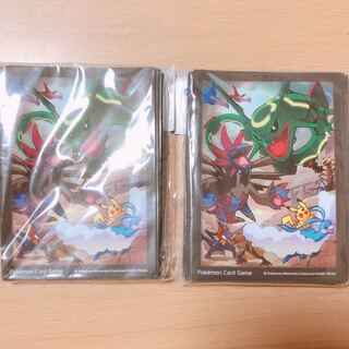 匿名配送送料レックウザ　デッキシールド新品未開封品 ポケモンカード レックウザ 墨絵ver ver 2 デッキシールド 新品