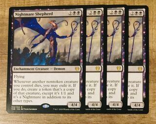 MTG nightmare shepherd THB English 4 Nightmare Shepherd