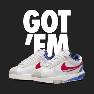 sacai × Nike Zoom Cortez 26.5 ナイキ コルテッツ 26.5cm