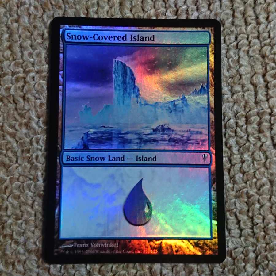 MTG Snow-Covered Island Snow-Covered Island
English Foil