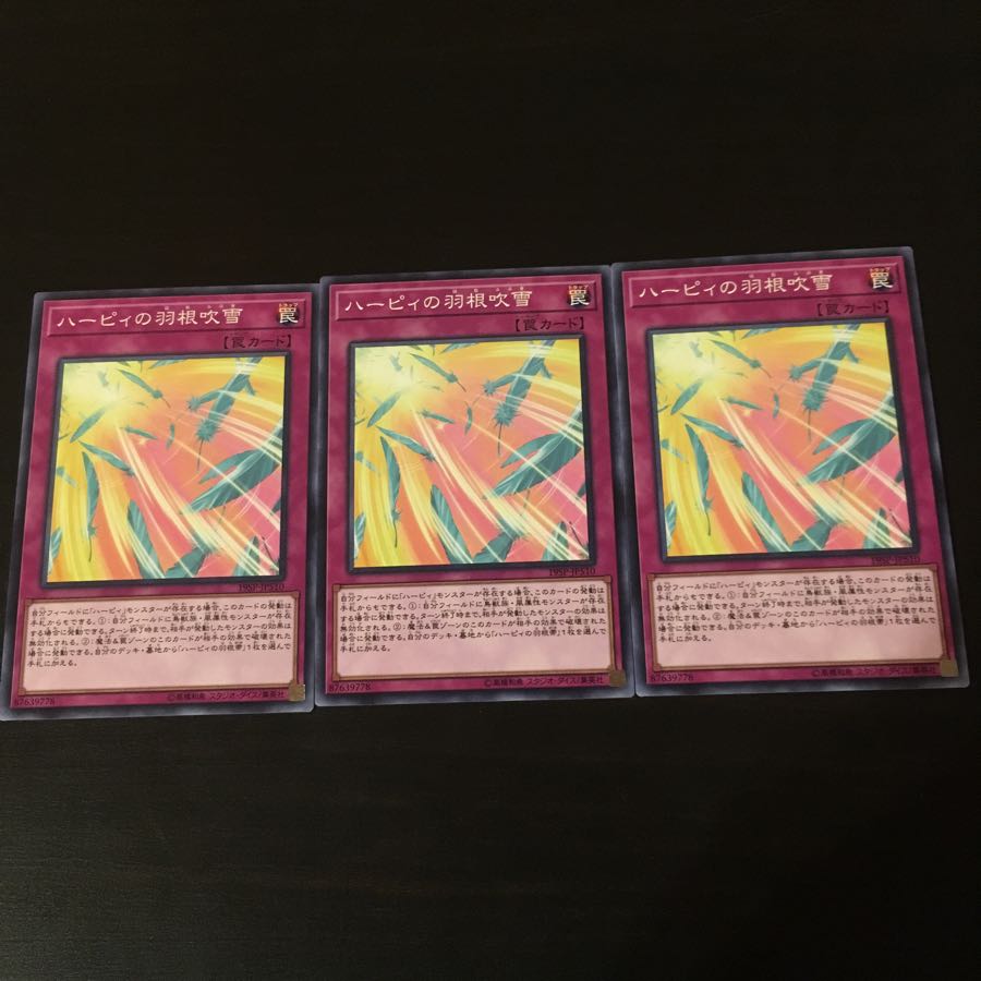 ハーピィの羽根吹雪 3枚