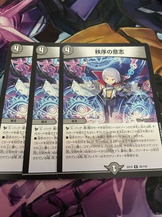 最安値3枚秩序の意志 R 65/100