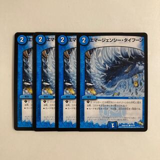 B308 Emergency Typhoon Set of 4 DUEMA TREATLE