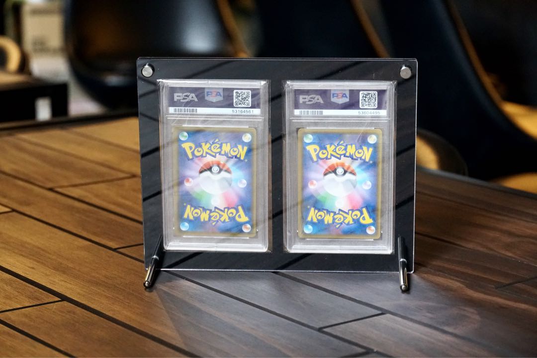 Acrylic frame for PSA appraisal case, 2-series, black color [UV cut 97%].