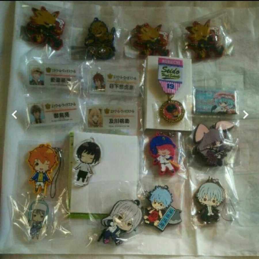 300 yen flat Haikyu Uta Puri Dia no A ONE PIECE Ao no Exorcist Aikatsu Pu Squirrelto Swords Ranbu