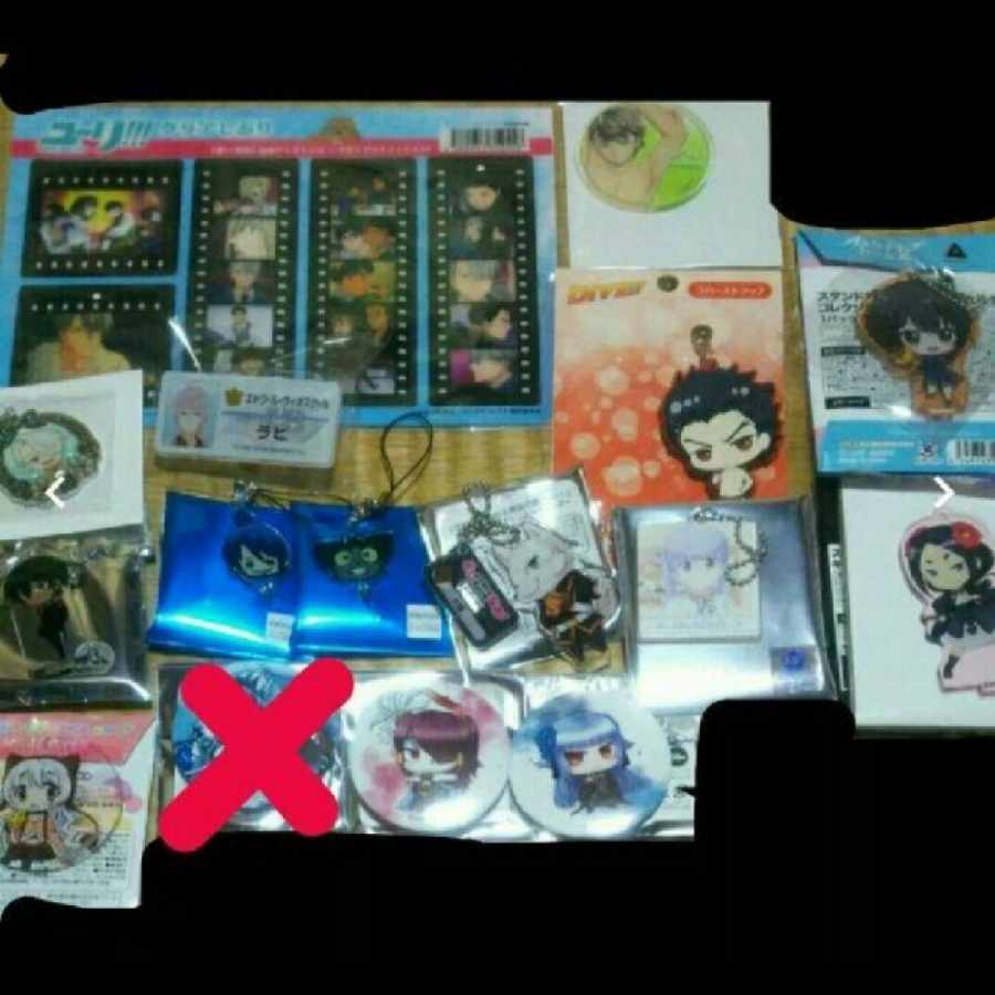 300 yen flat Haikyu Uta Puri Dia no A ONE PIECE Ao no Exorcist Aikatsu Pu Squirrelto Swords Ranbu