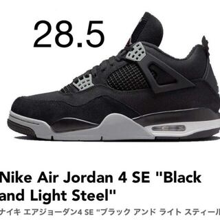 Nike Air Jordan 4 SE "Black and Light St 28.5cm