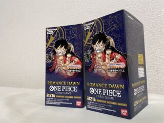 ONE PIECE One Piece Card Game Romance Dawn, unopened, 2 boxes.