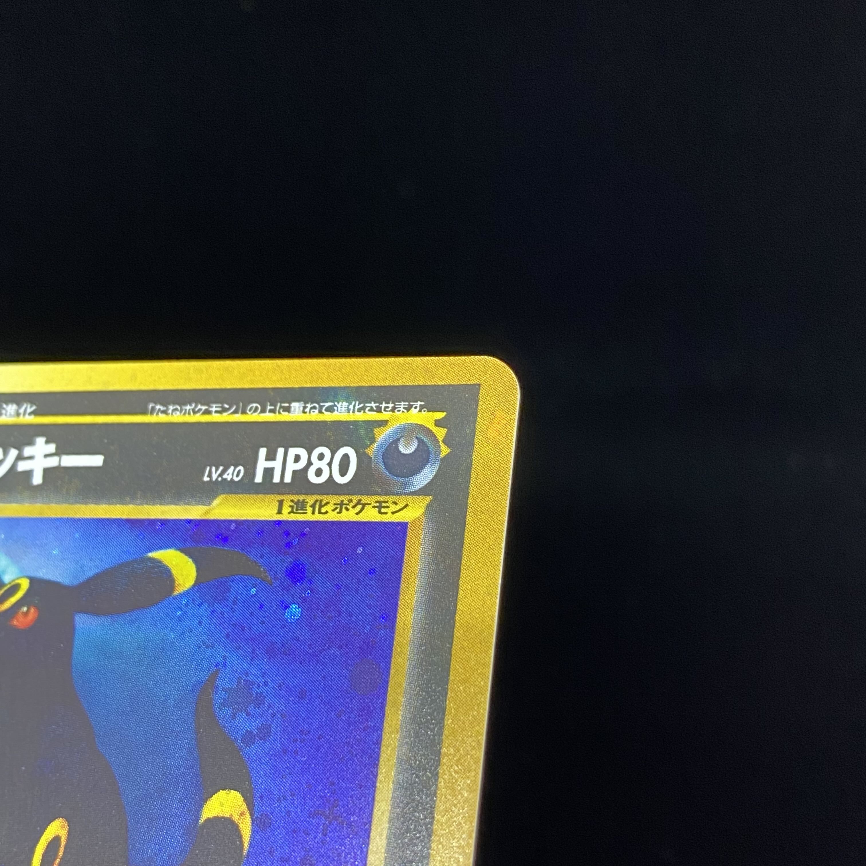 【ランクB+】ポケモンカード 旧裏面 ブラッキー No.197