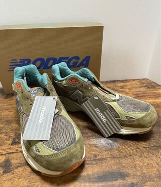 新品未使用　27cm ボデガ×ニューバランスM990BD3 27cm