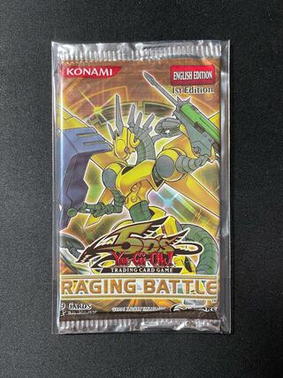 遊戯王 RAGING BATTLE 英語 1st 未開封パック