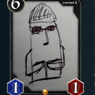 Sカード　聖なる原初のモアイ