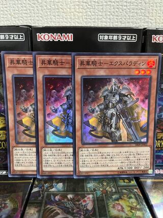Yu-Gi-Oh Studio 628 Consecrate Knight-Expaladin 3 Super Rare
