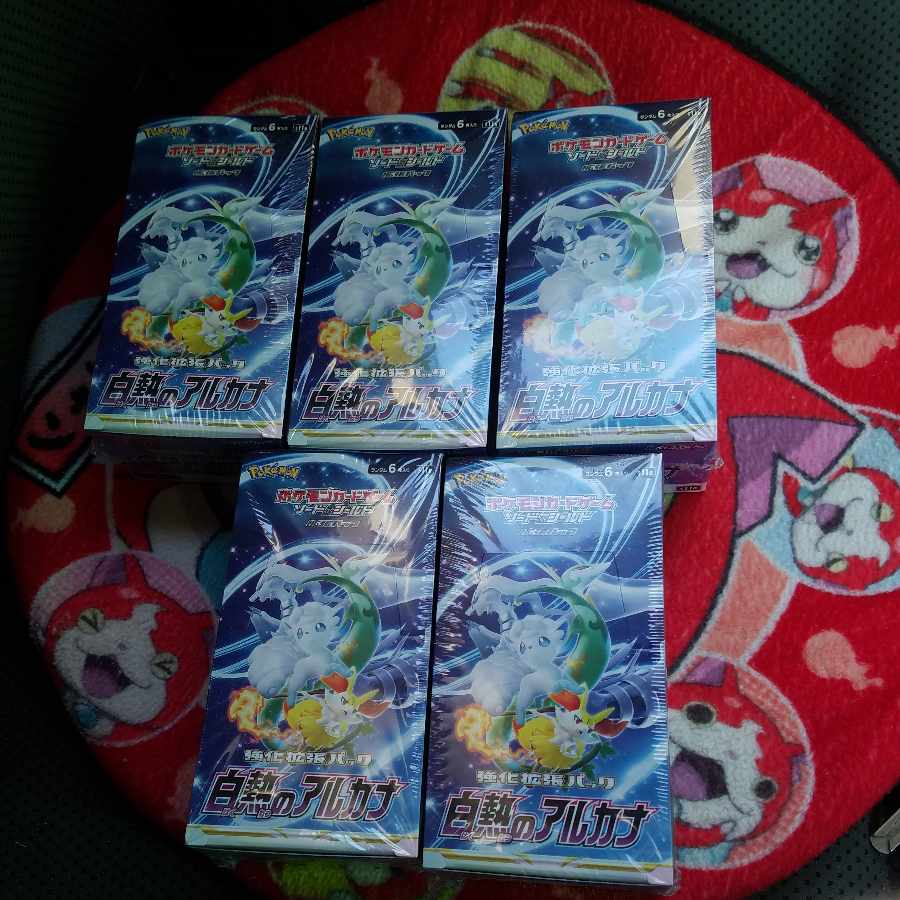 白熱のアルカナ　シュリンク付き　20BOX 白熱のアルカナ 未開封 box シュリンク付き 保護ケース付き