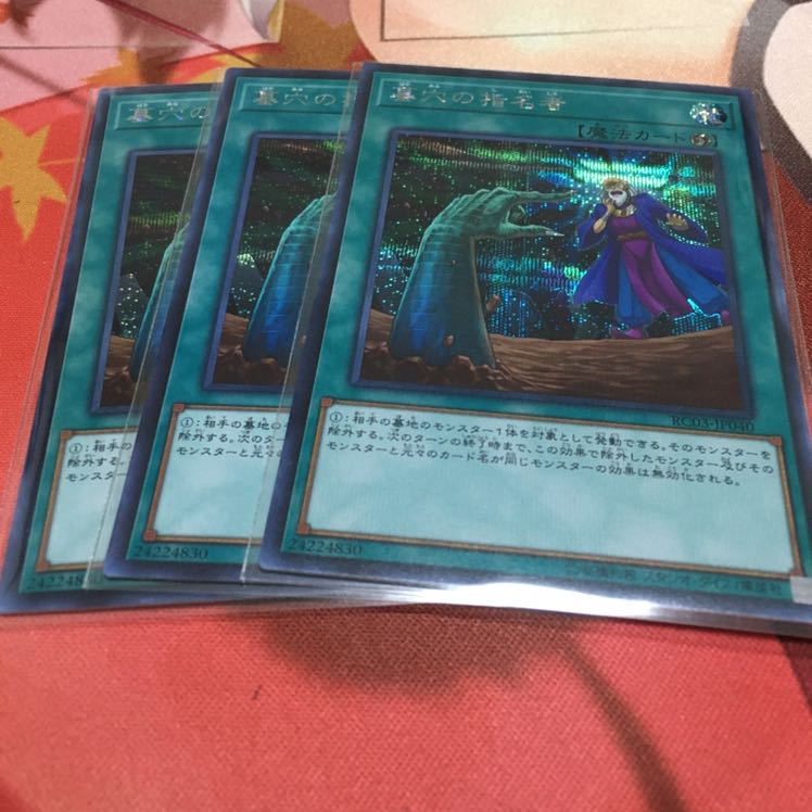 墓穴の指名者 シク 3枚