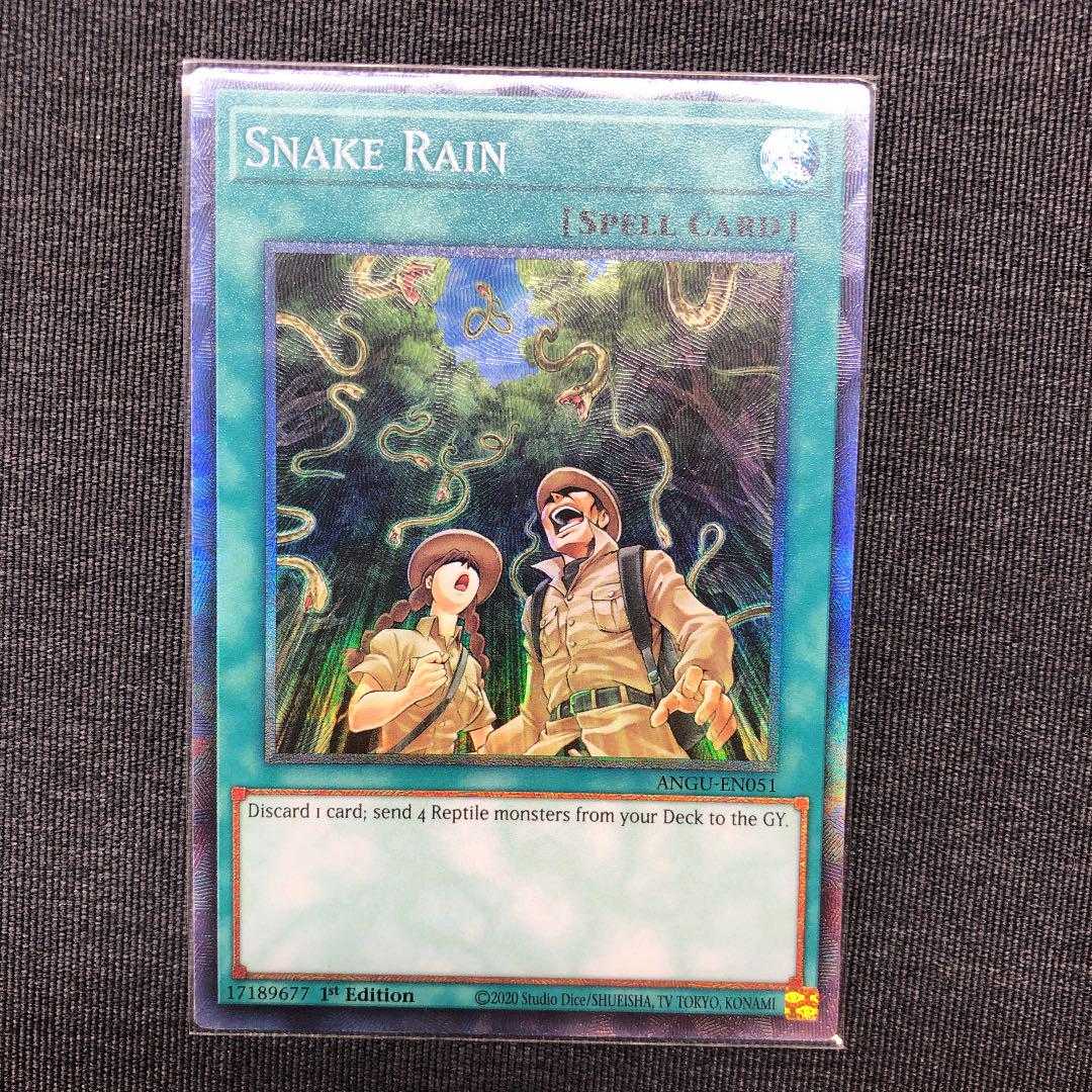 Yu-Gi-Oh Snake Rain Collector's Rare North America Beautiful Class Umi Outside English