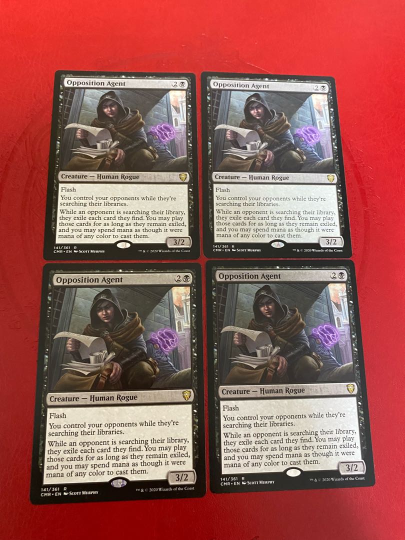 敵対工作員日本語4枚セット-新品 ダブルスタンダード