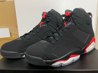 NIKE AIR JORDAN 6 RETRO OG BLACK INFRARED 28cm