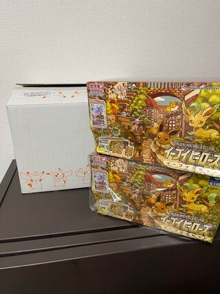 limited price reduction!!! Extremely Beautiful)Eevee's Set Unopened 1 Box with Shrink