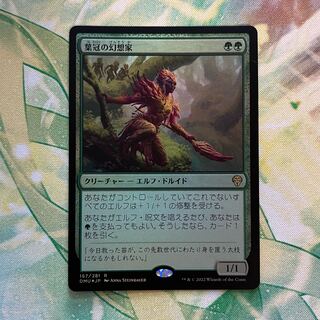 葉冠の幻想家　foil（団結のドミナリア）