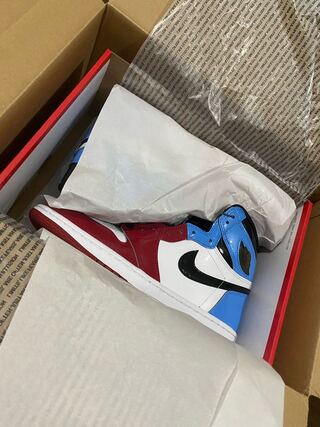 NIKE エアジョーダン1 レトロ HIGH OG フィアレス 26cm