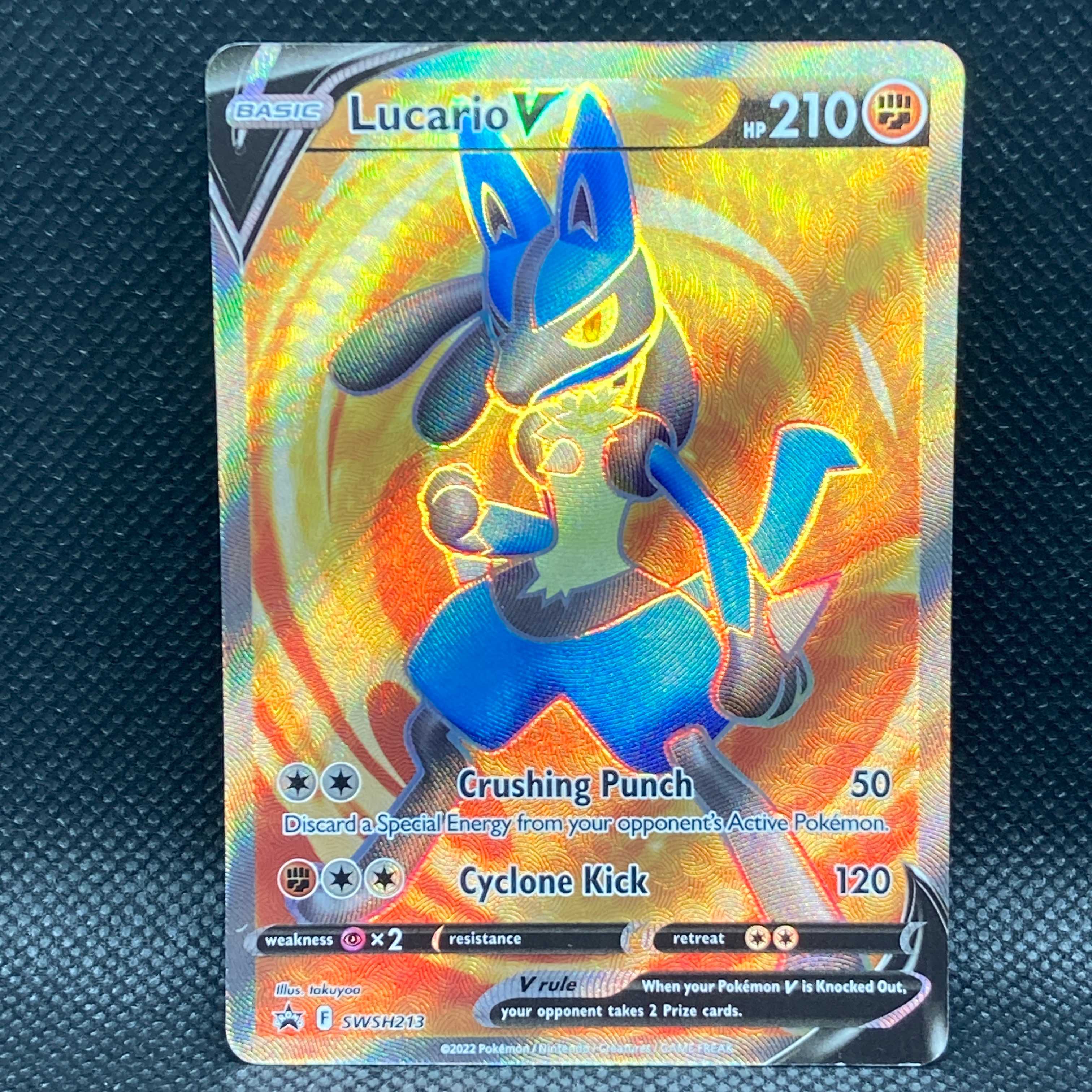 Pokémon Card Umi Gai LucarioV Promo SRFabricate English Pokéka