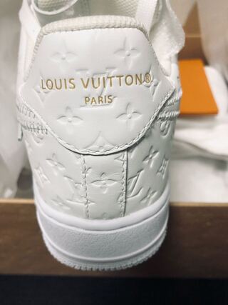 NIKE エアフォース1×ルイヴィトン　ホワイト 26cm