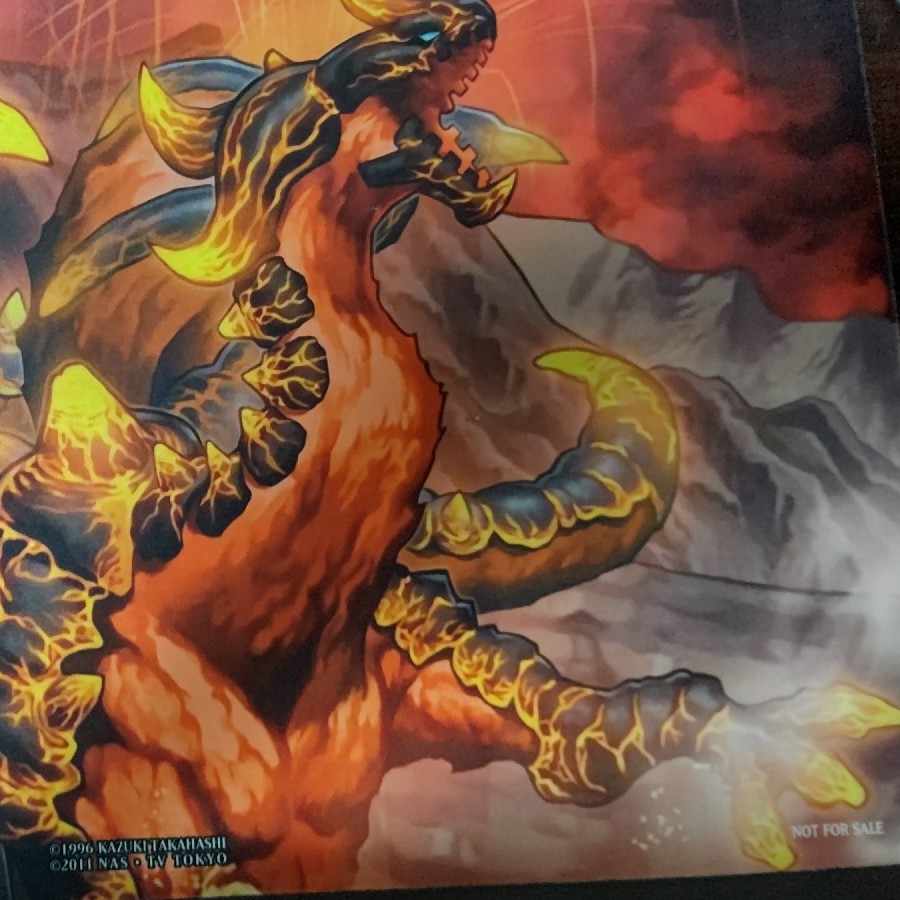 遊戯王 アジア 公式 プレイマット 焔征竜－ブラスター 新品 - ゲーム