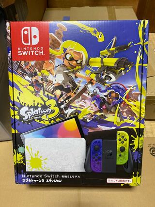 New, unopened] Nintendo Switch Splatoon 3 Edition OLED