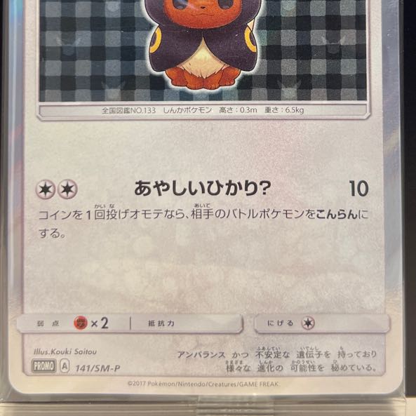 Eevee PROMO 141/SM-P in poncho