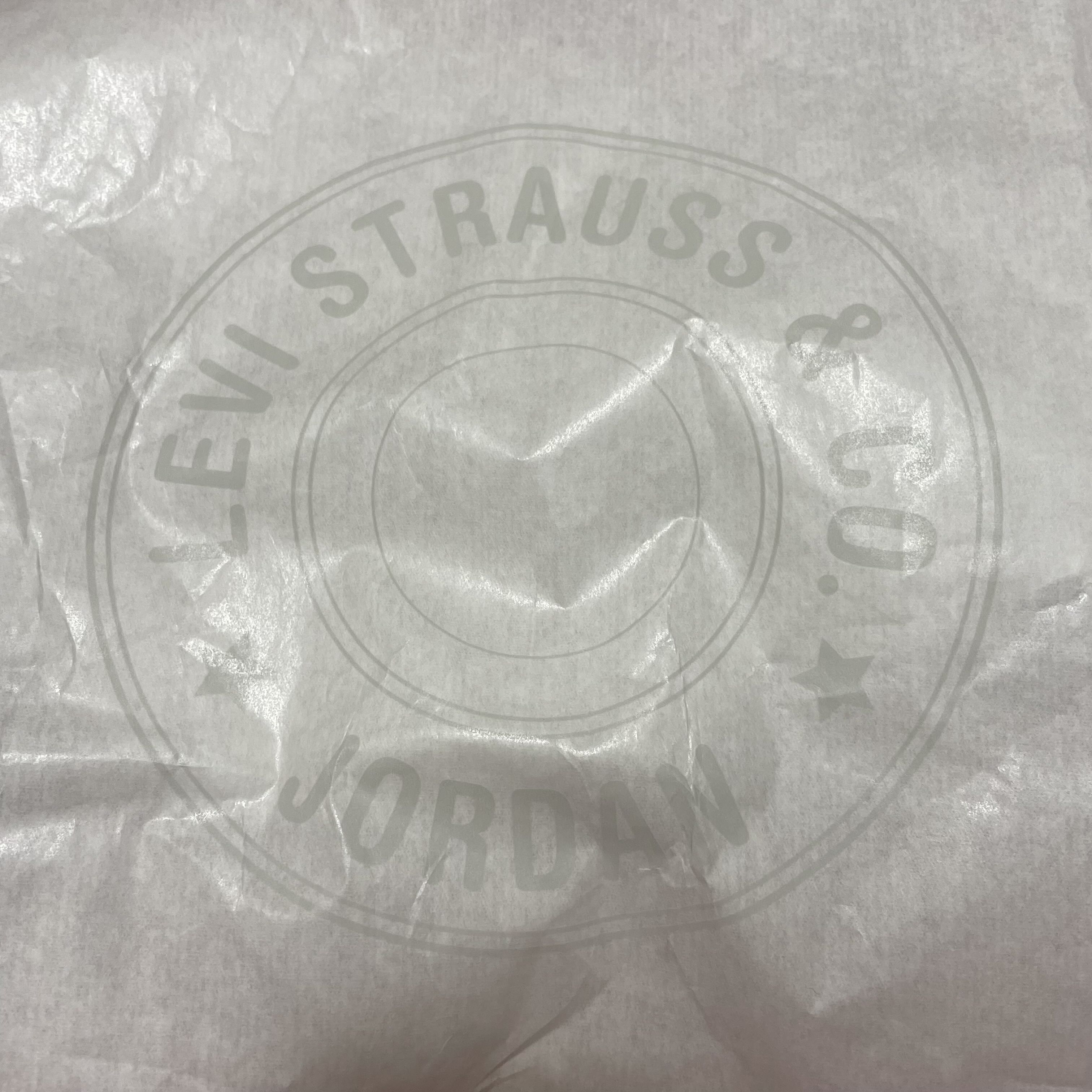 NIKE x LEVI'S AIR JORDAN 4 "BLACK DENIM" (tag: LEVIS) 26.5cm