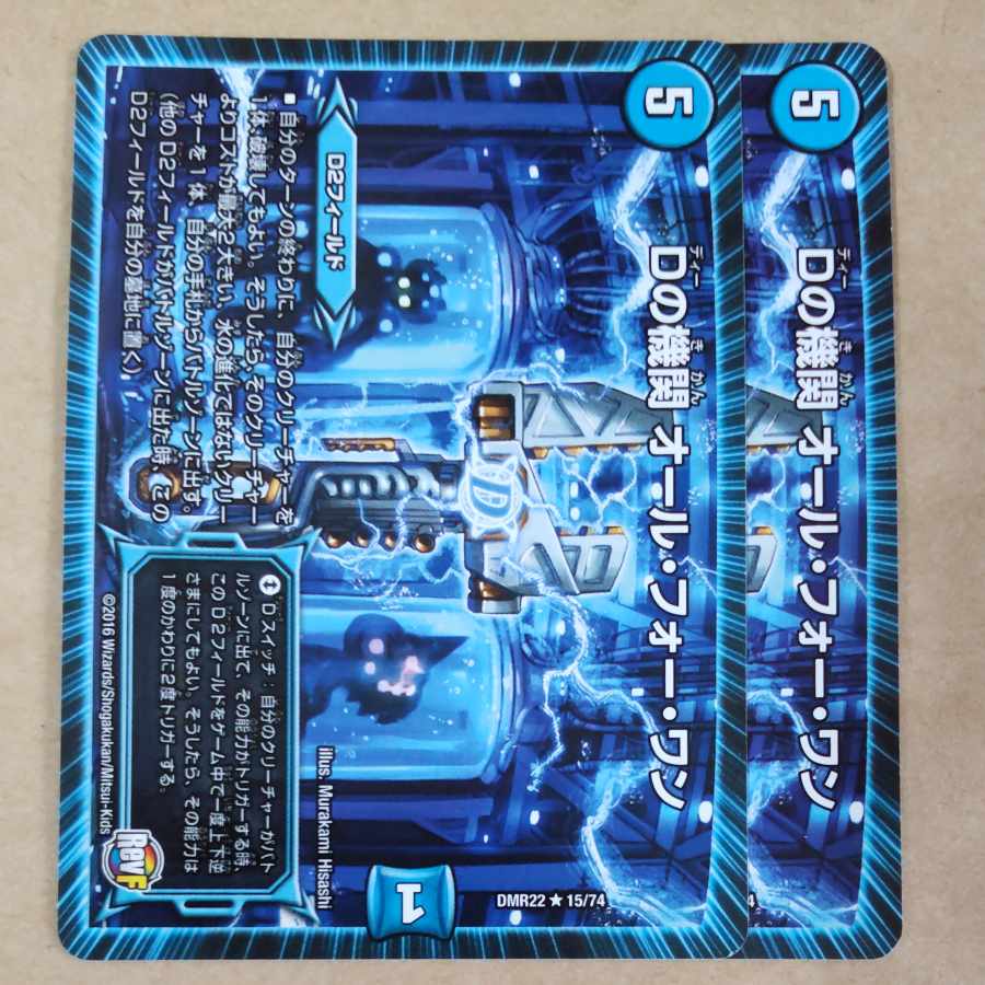 D agency All for One, 2 copies