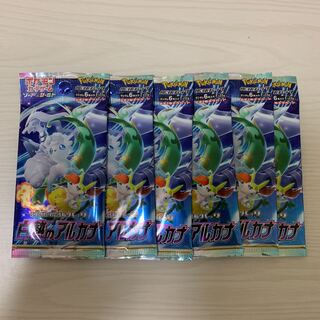 ポケモンカード　白熱のアルカナ　6パック　まとめ売り
